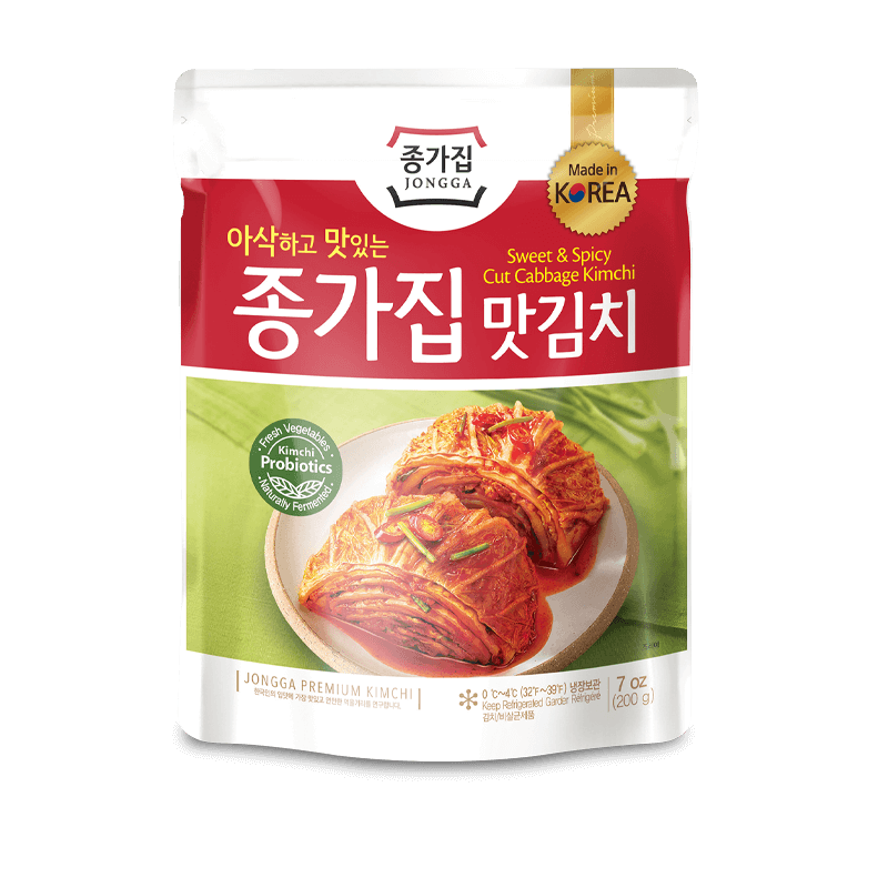 Kimchi de chou napa en tranches